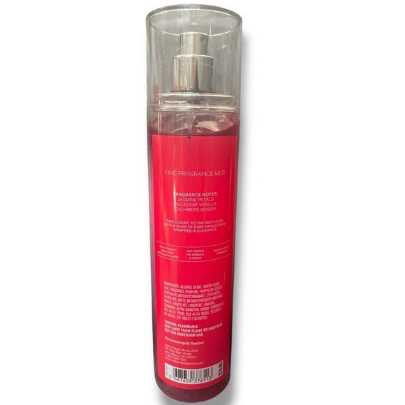 Bath & Body Works Forever Red Vanilla Rum Mist Body Cream Wash Gift BBW Lot of 3 - Picture 10 of 12